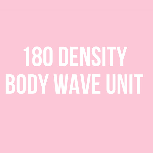 180 Density Body Wave Units